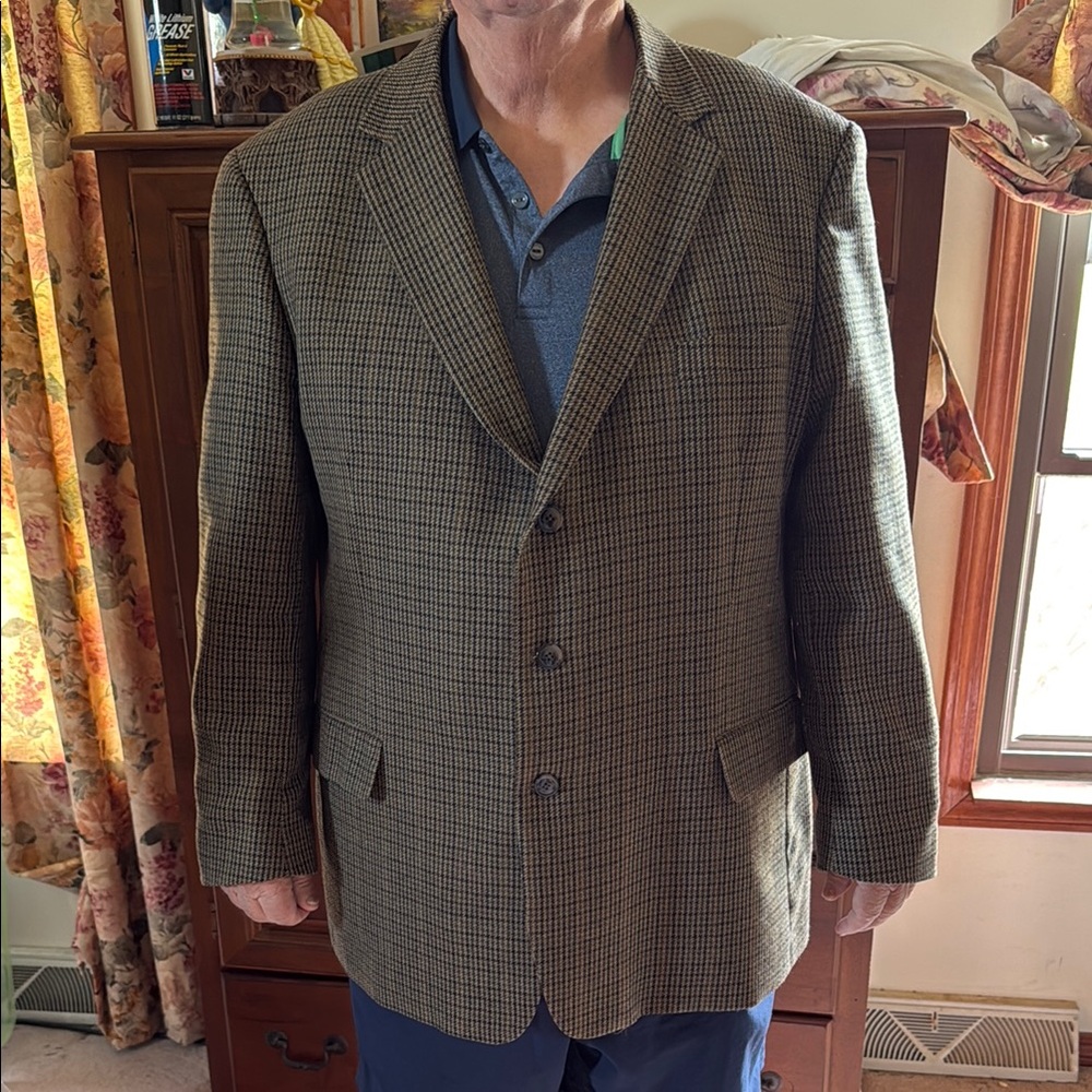 Men's Haggar Brown Blazer